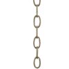 8 Gauge Standard Oval Chain - Antique Brass